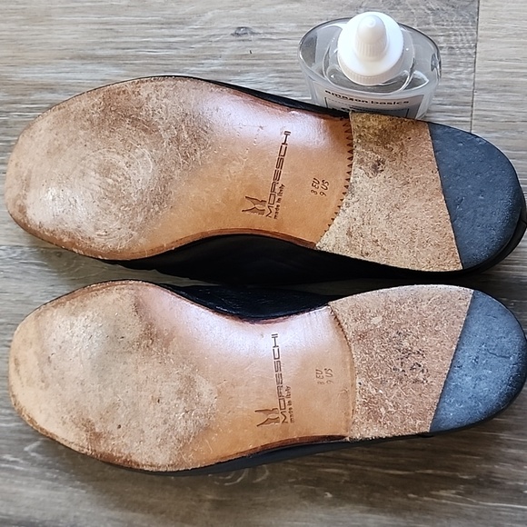 Moreschi Black Leather Men's Slip-On Loafers - Picture 13 of 16